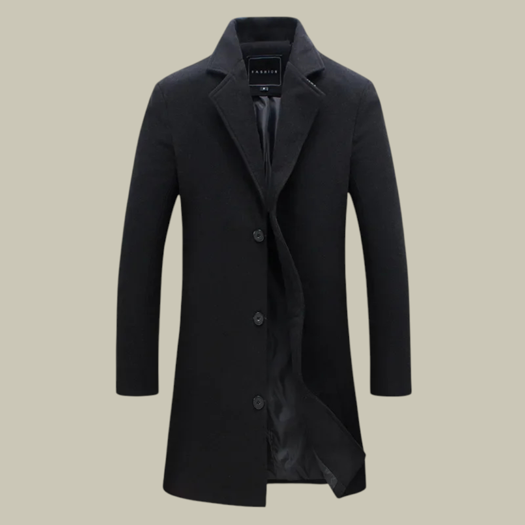 Mens Long Cotton Coat