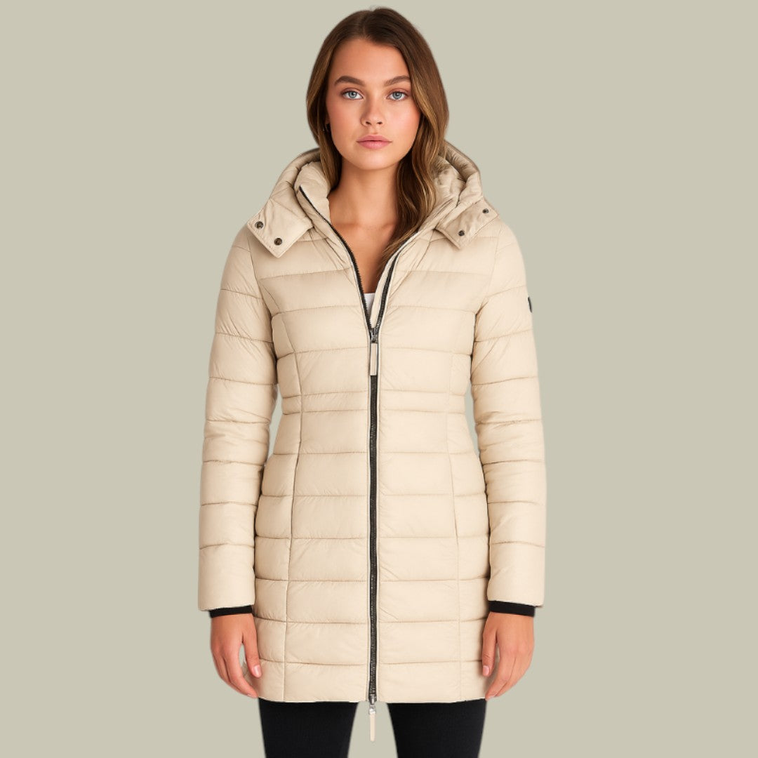 Womens Puffer Jacket Hooded Down