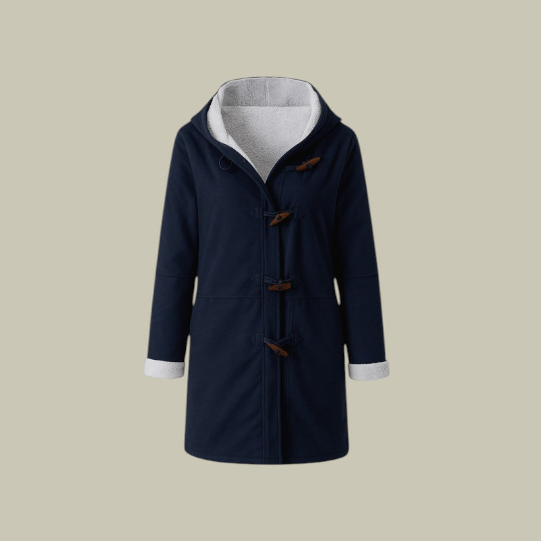 Womens Coat Fleece Hooded