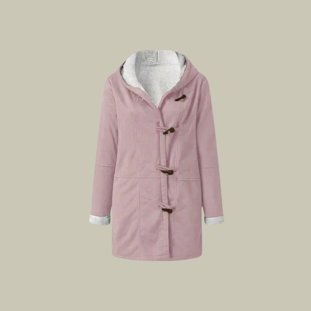 Womens Coat Fleece Hooded