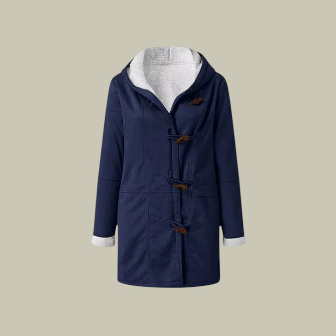 Womens Coat Fleece Hooded
