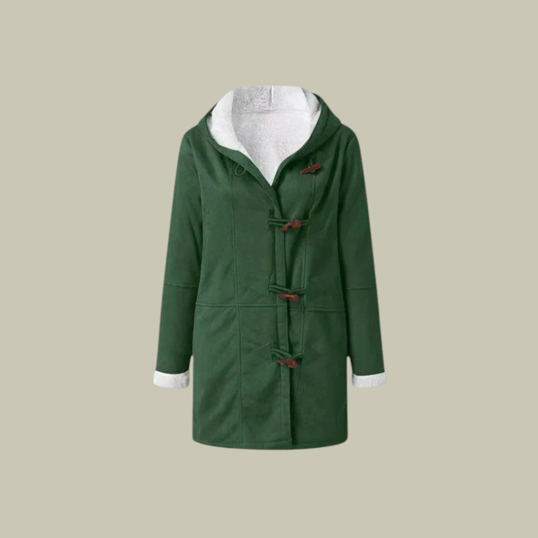 Womens Coat Fleece Hooded