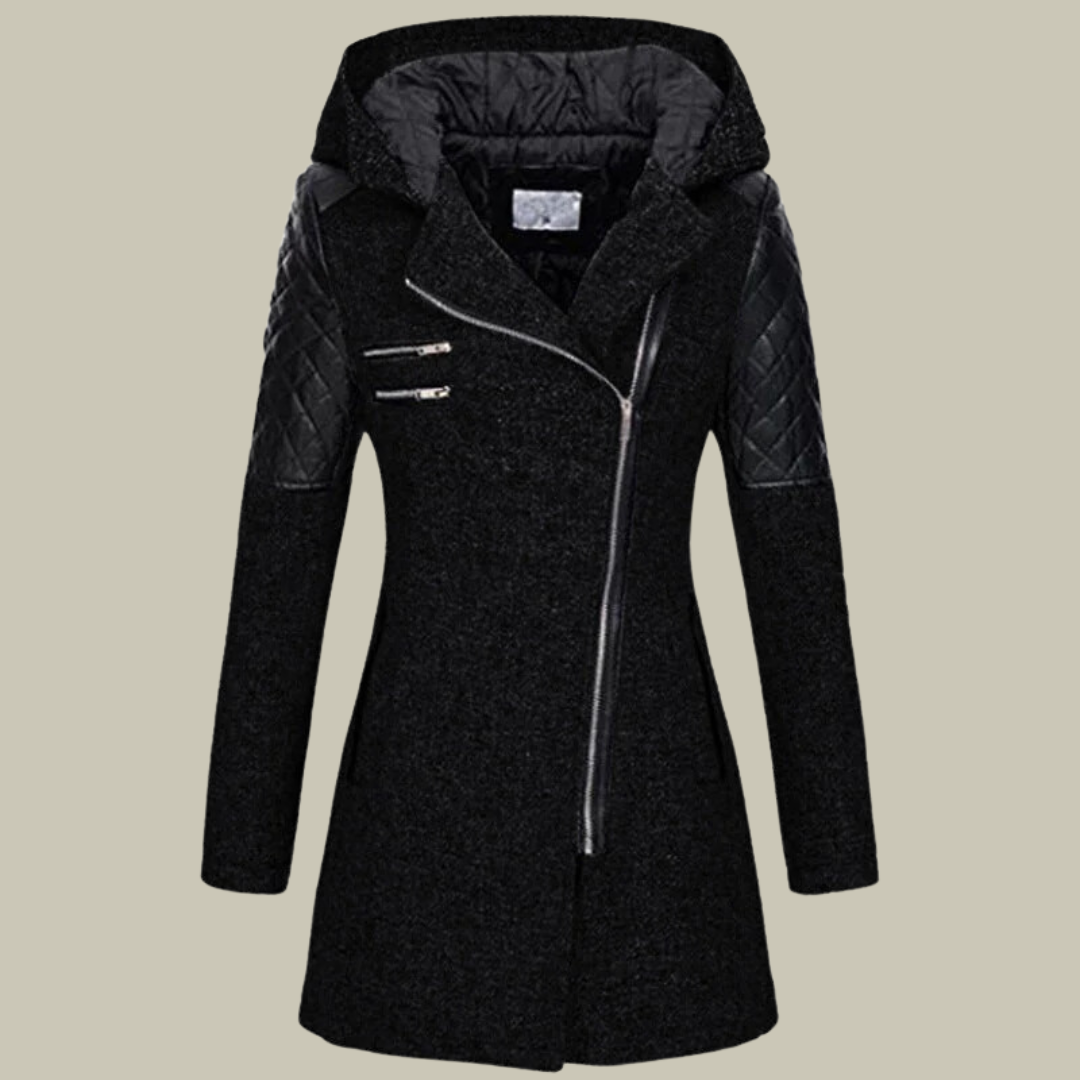 Lux & Classy  • Women's Long Wool Fleece-Lined Winter Coat