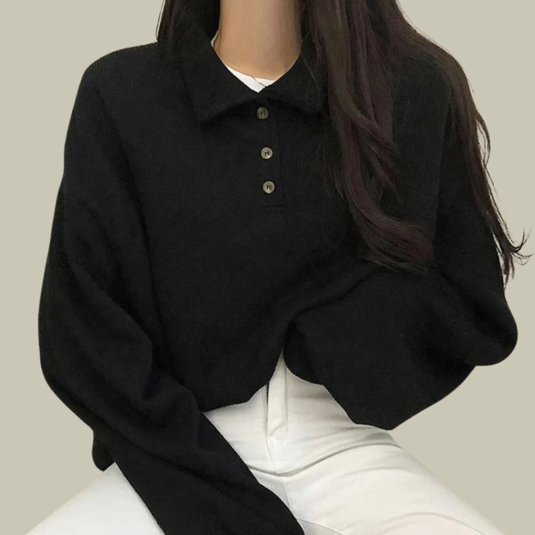 Lux & Classy •  Women's Comfortable Ribbed Sweater