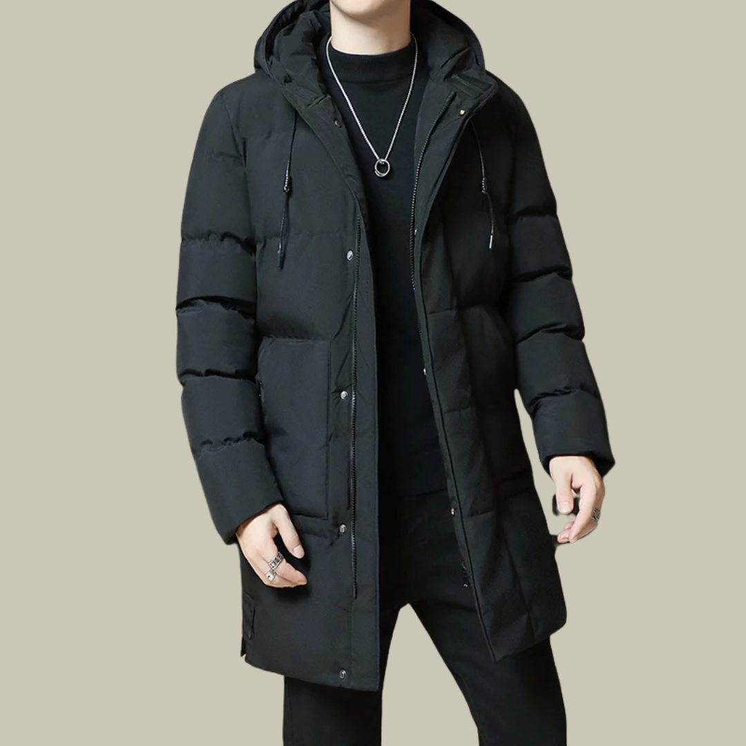 Lux & Classy • Men's Long Warm Padded Jacket