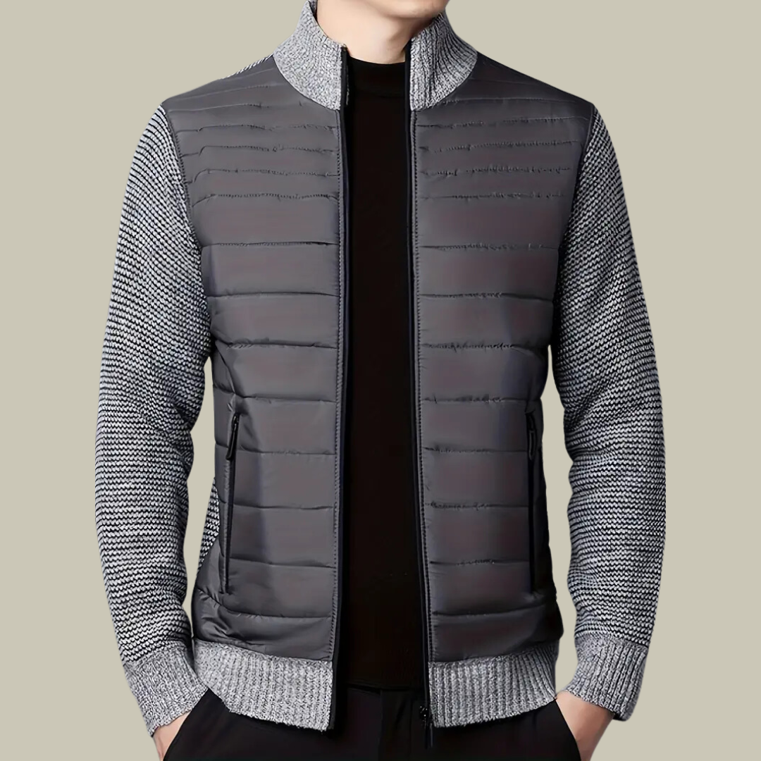 Lux & Classy • Men's Knitted Collar Jacket