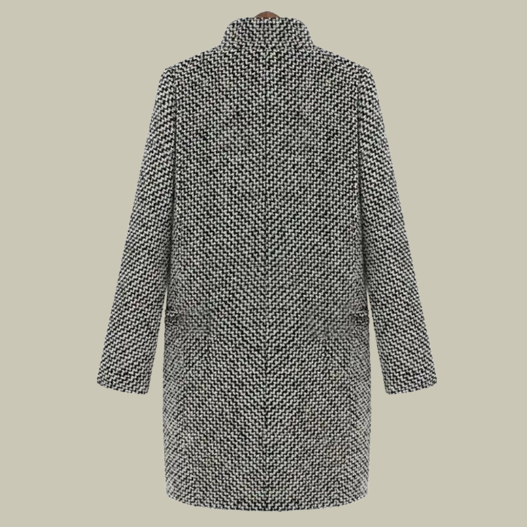 Lux & Classy • Women's Long Jacket Wool Coat