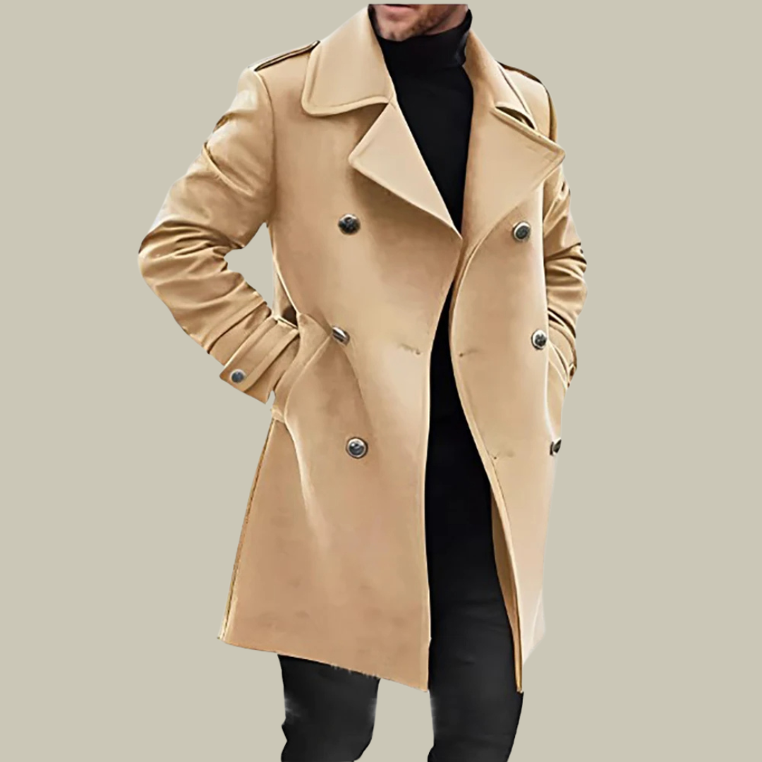 Lux & Classy • Long Woolen Men's Coat