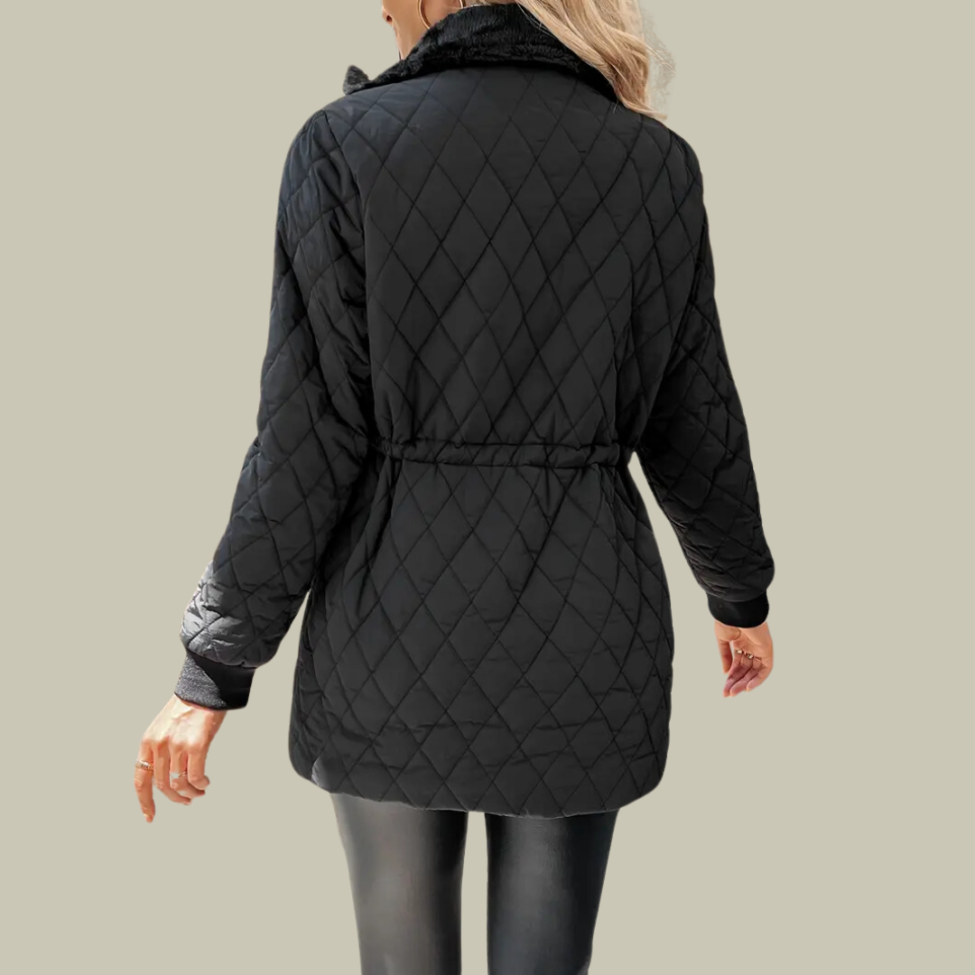 Lux & Classy • Stylish Quilted Long Sleeve Jacket