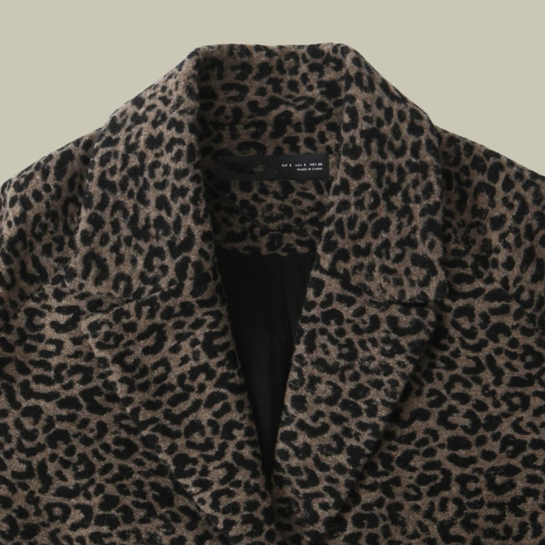 Lux & Classy •  Women's Long Tiger Coat