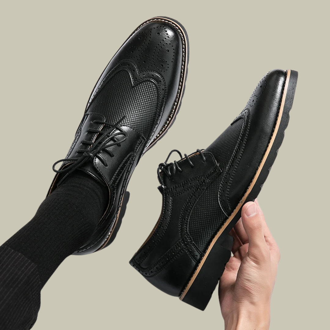 Classic Leather Oxford Shoes