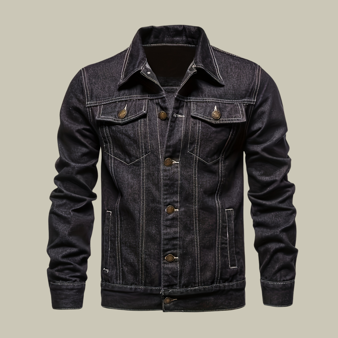 Lux & Classy • Men's Casual Denim Jacket