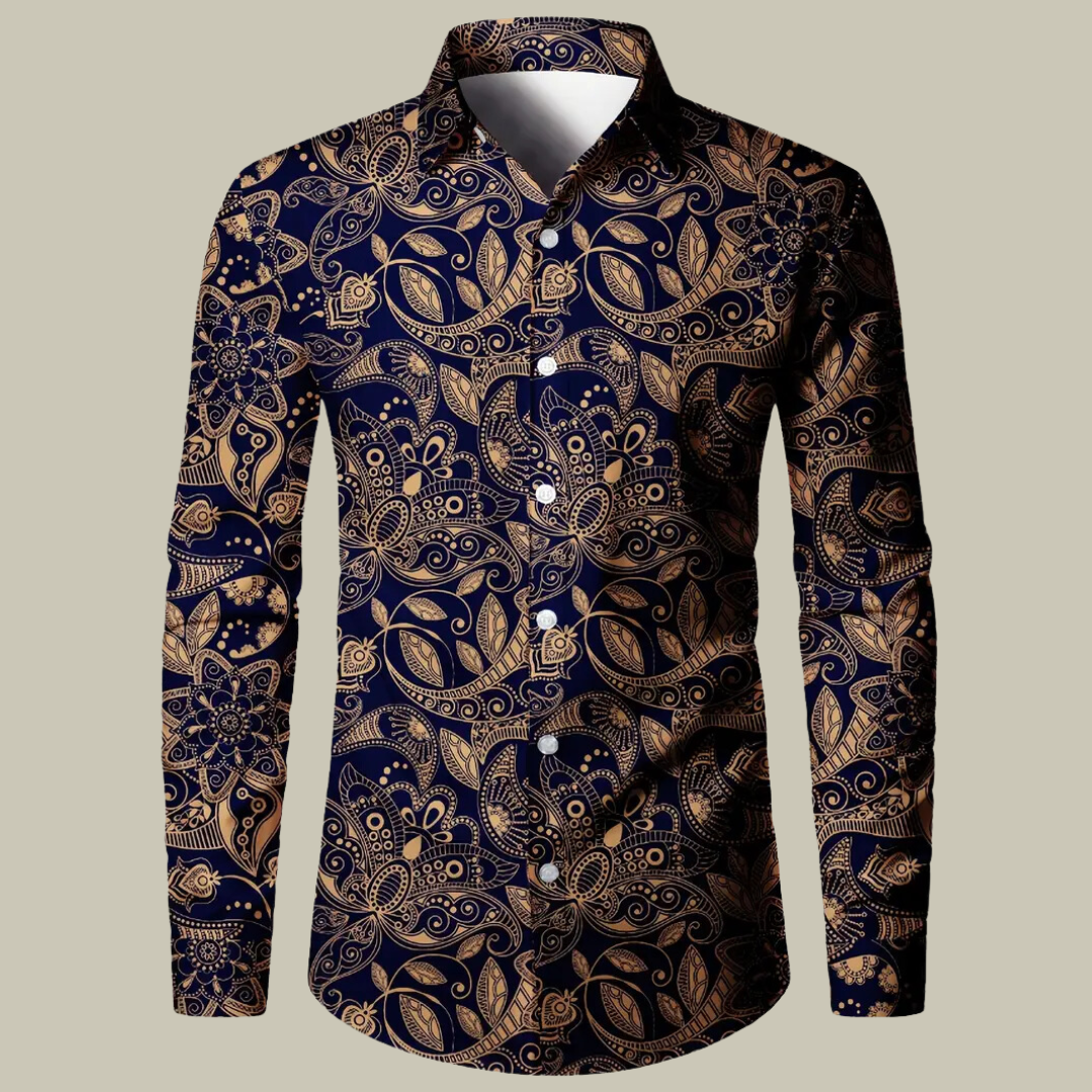 Lux & Classy • Floral Print Men's Shirt