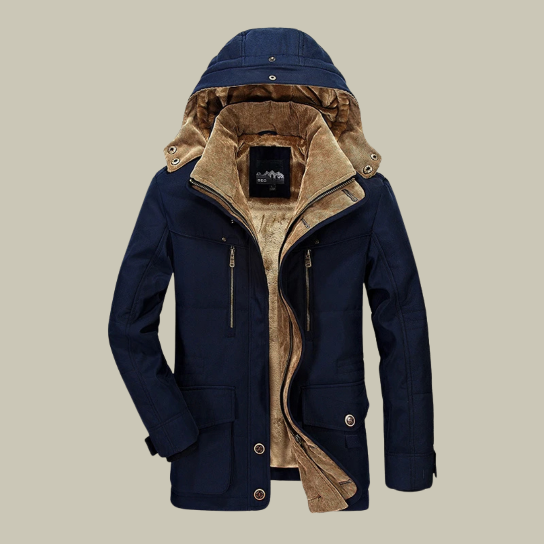 Lux & Classy  • Men's Hooded Casual Winter Parka