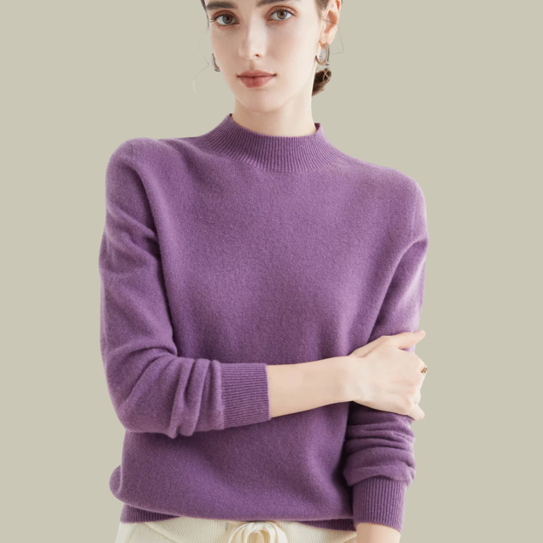 Lux & Classy • Women's Merino Wool Sweater