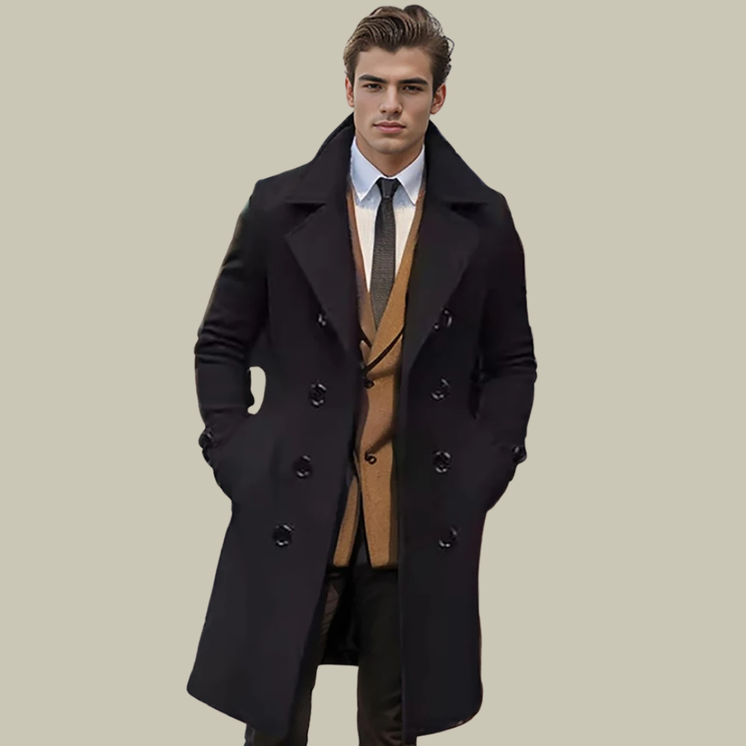 Lux & Classy • Italian Long Coat by Massimo