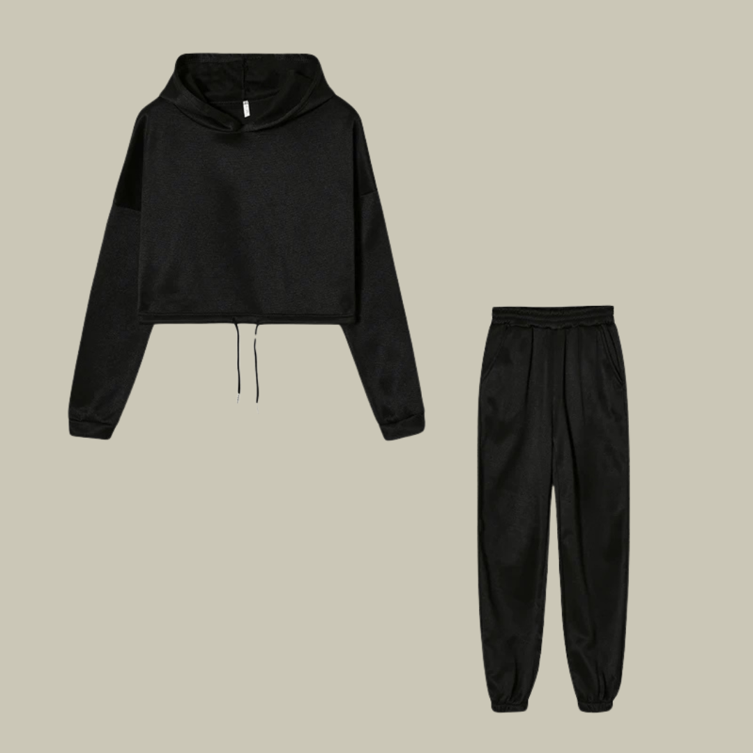 Lux & Classy  • Women's Wear Two-Piece Tracksuit Set