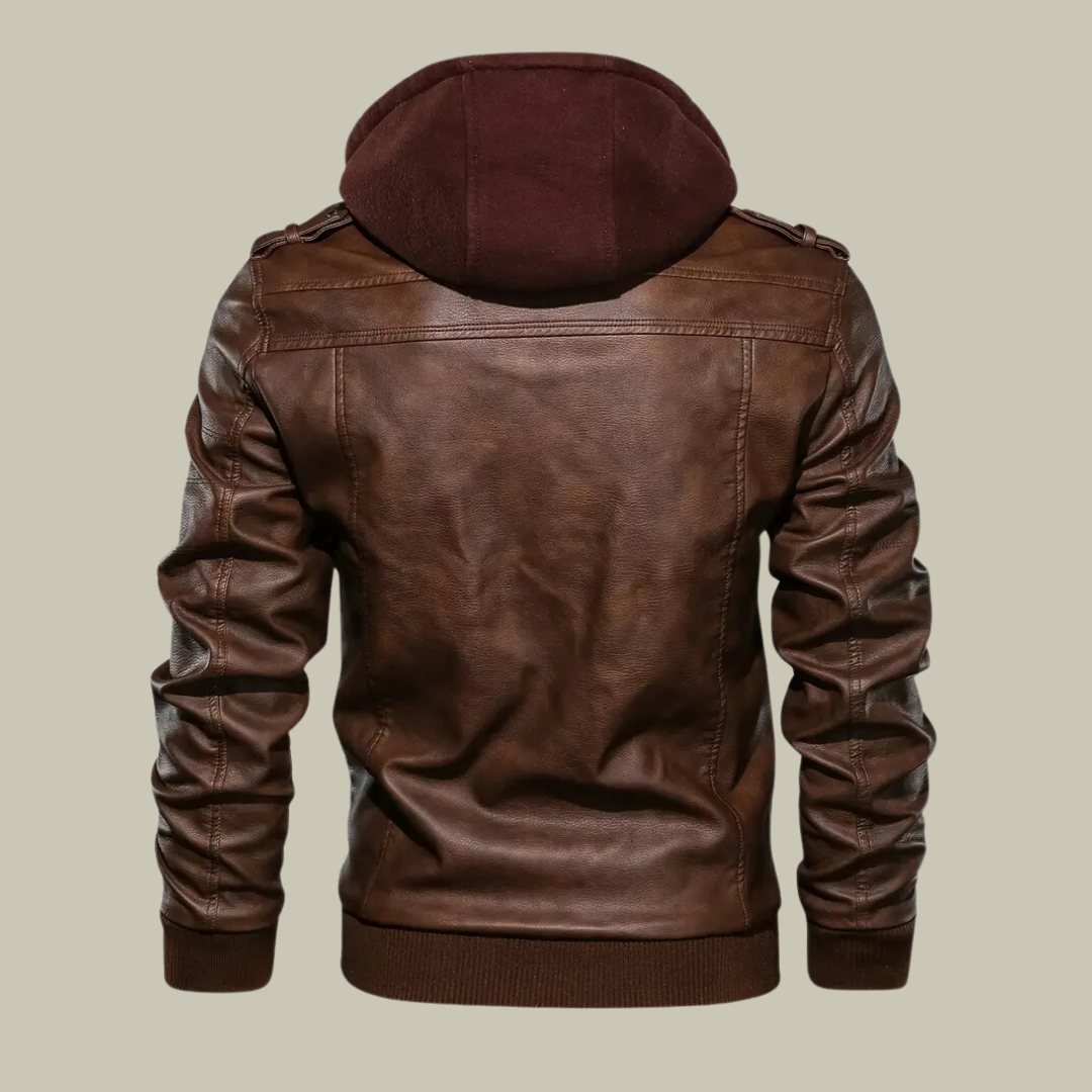 Lux & Classy • Men's Warm Leather Jacket