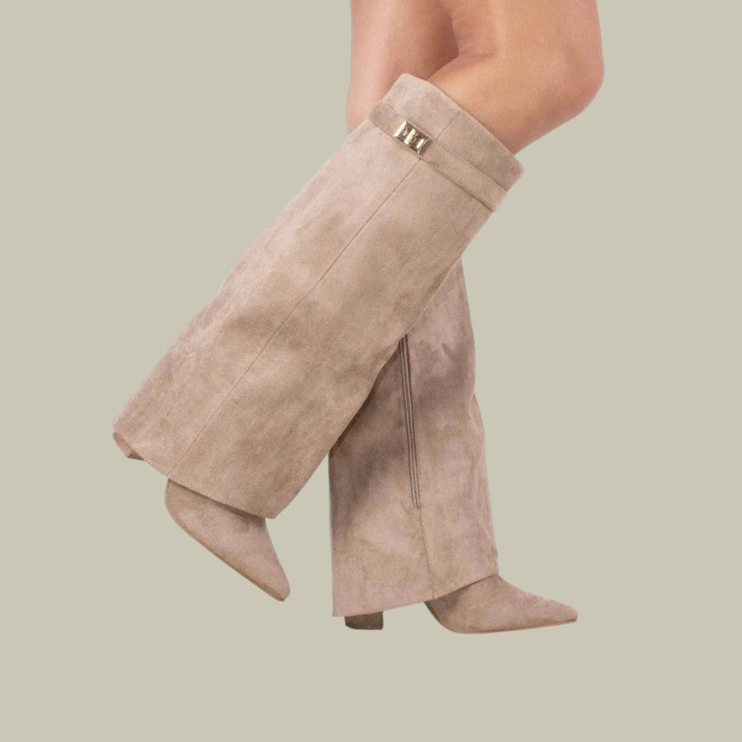 Womens Suede Boots High