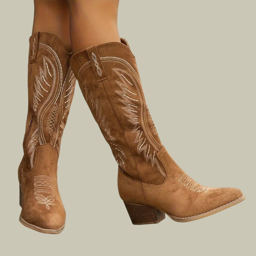 Womens Fashionable Cowboy Boots