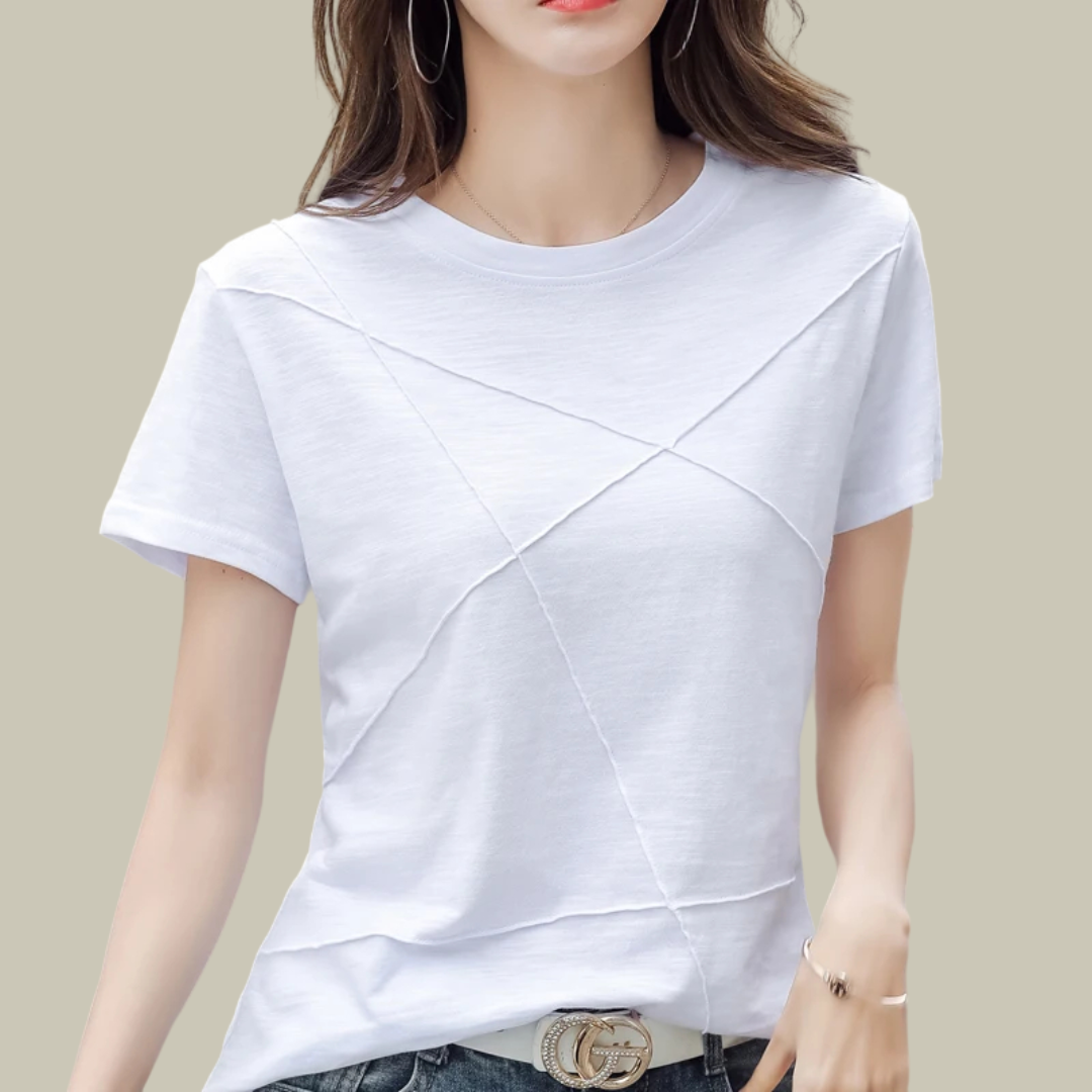 Comfortable Ribbed T-Shirt