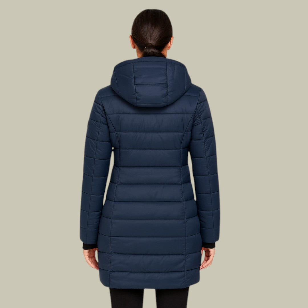 Womens Puffer Jacket Hooded Down