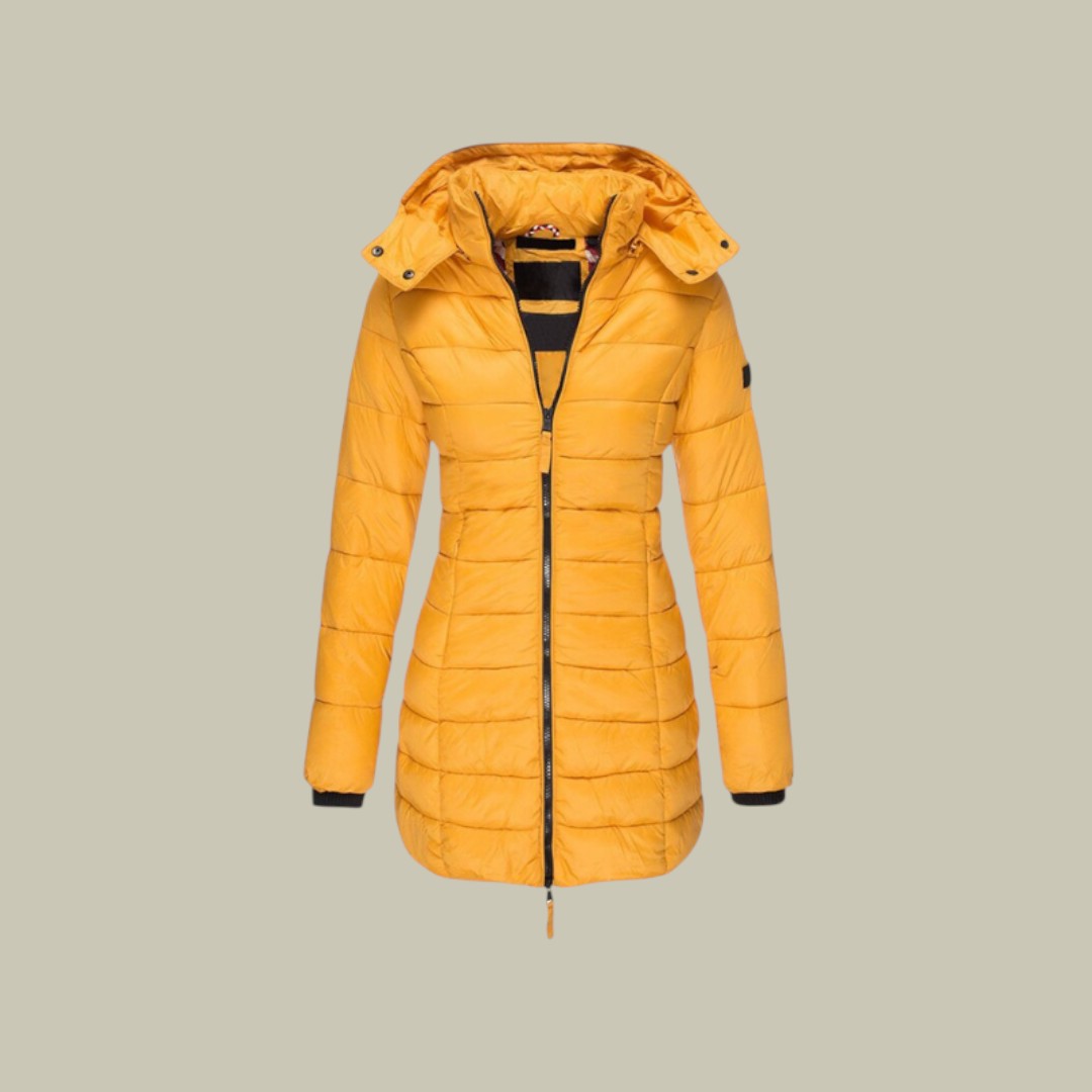 Womens Puffer Jacket Hooded Down