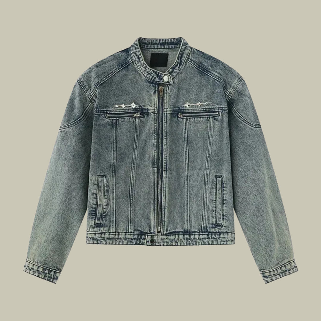 Lux & Classy •  Men's Casual Denim Cowboy Jacket