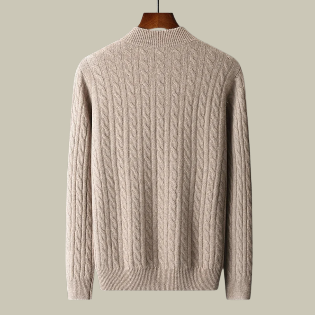 Lux & Classy  • Men's Goat Cashmere Knitted Sweater