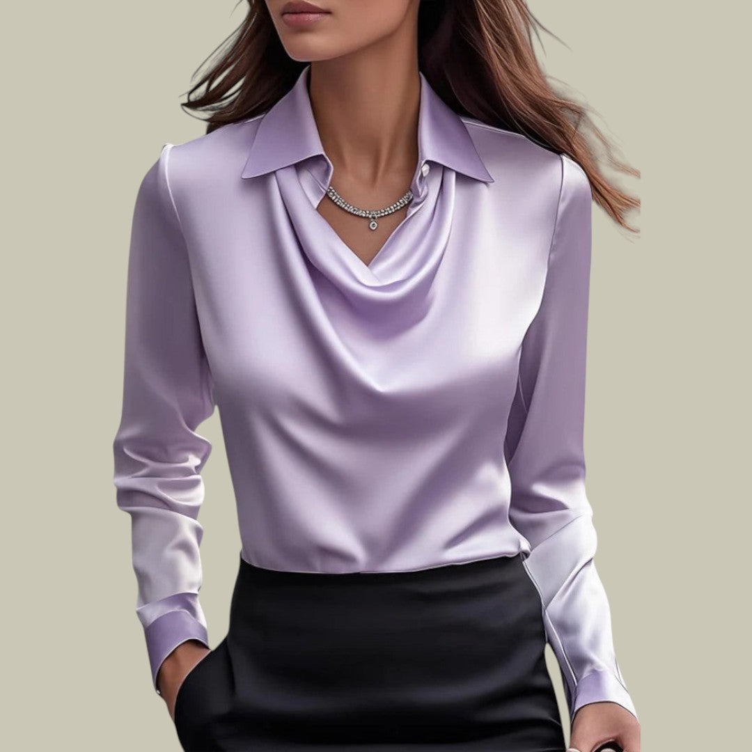 Womens Satin Blouse