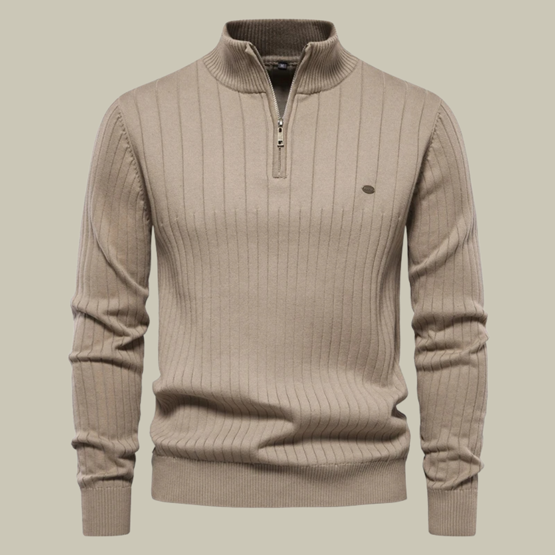 Lux & Classy  • Men's Half Zip Sweater