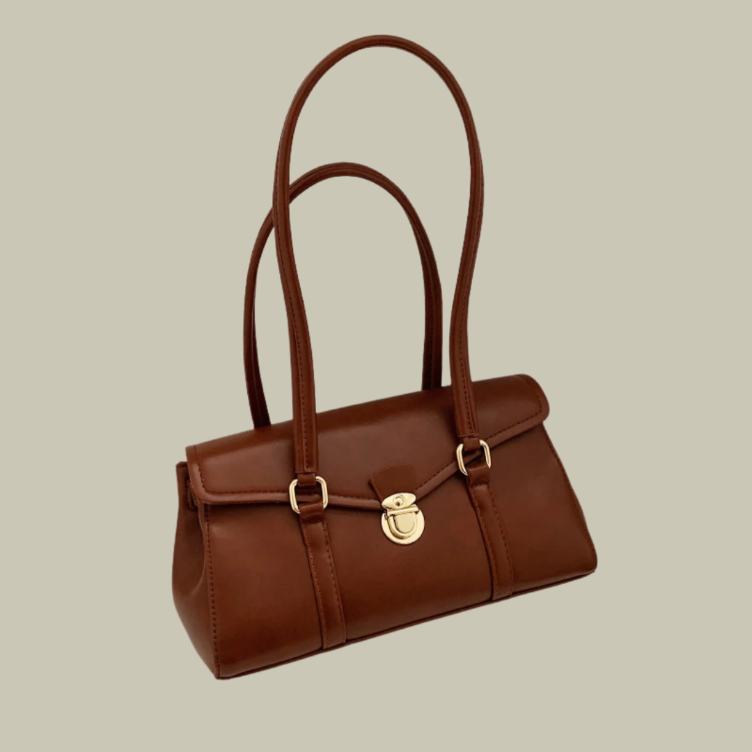 Lux & Classy • Retro Leather Handbag