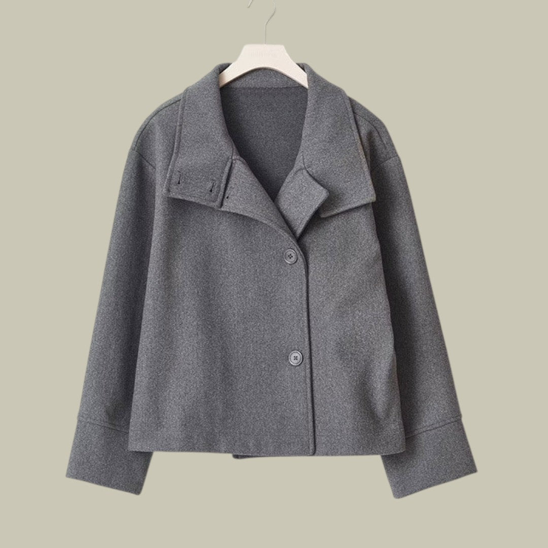 Womens Short Jacket Breasted