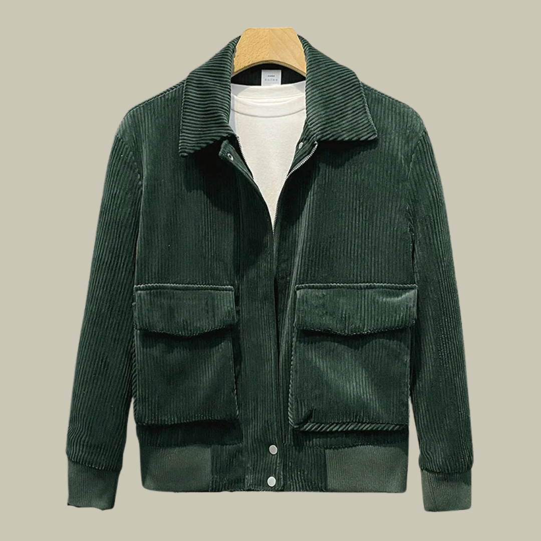 Slim Fit Corduroy Jacket