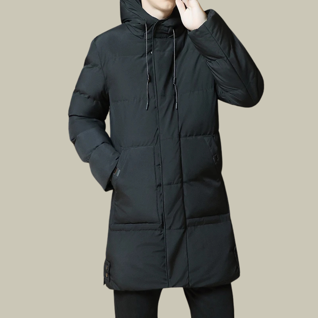 Lux & Classy • Men's Long Warm Padded Jacket