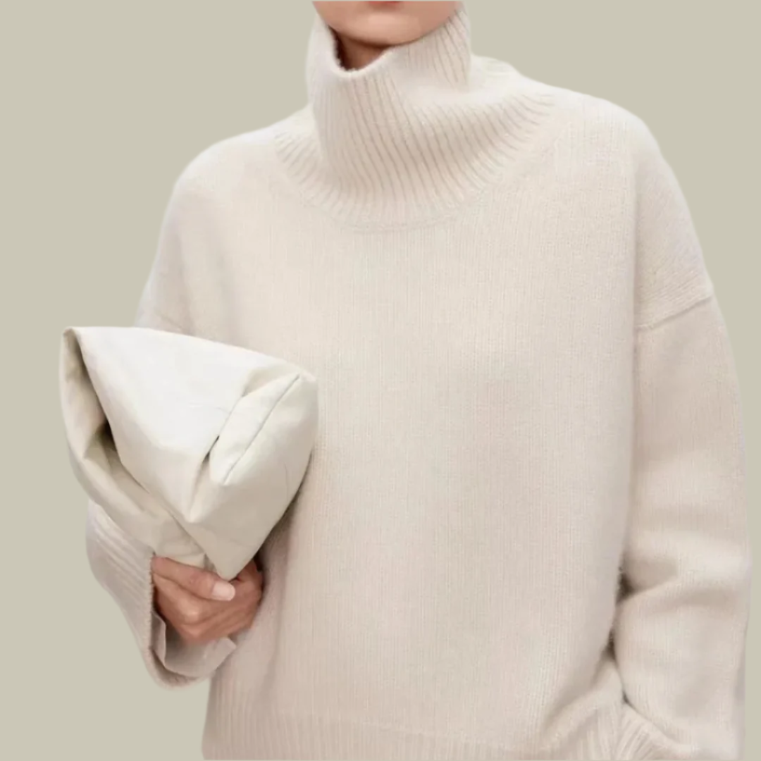 Lux & Classy  • Women's Warm Turtleneck Sweater