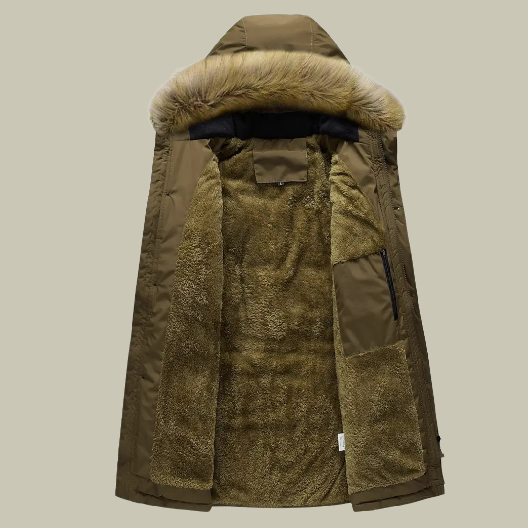 Lux & Classy • Warm Long Winter Parka for Men