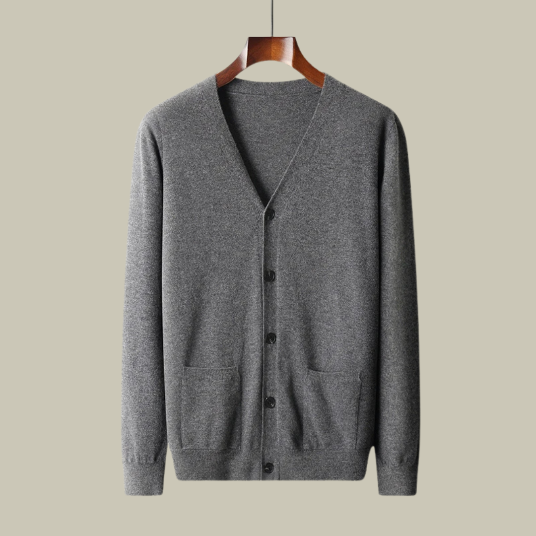 Lux & Classy • Pure Wool Cardigan