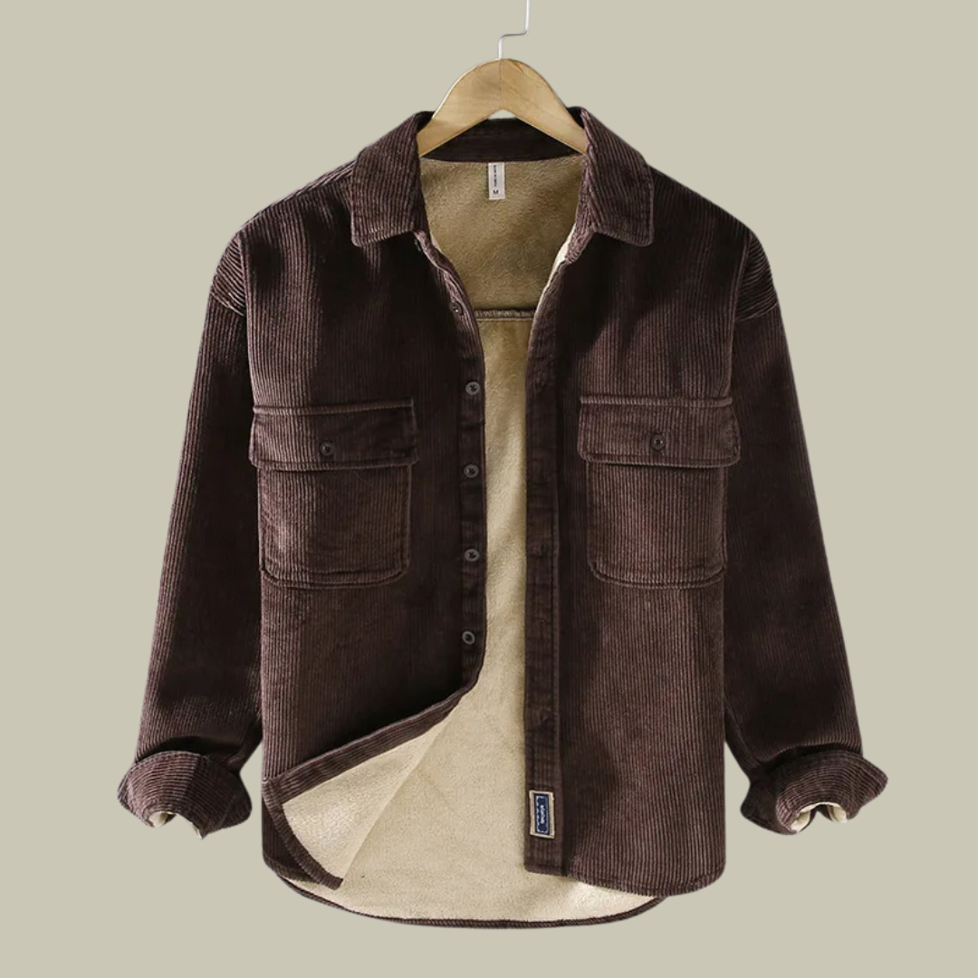 Lux & Classy • Men's Corduroy Winter Jacket