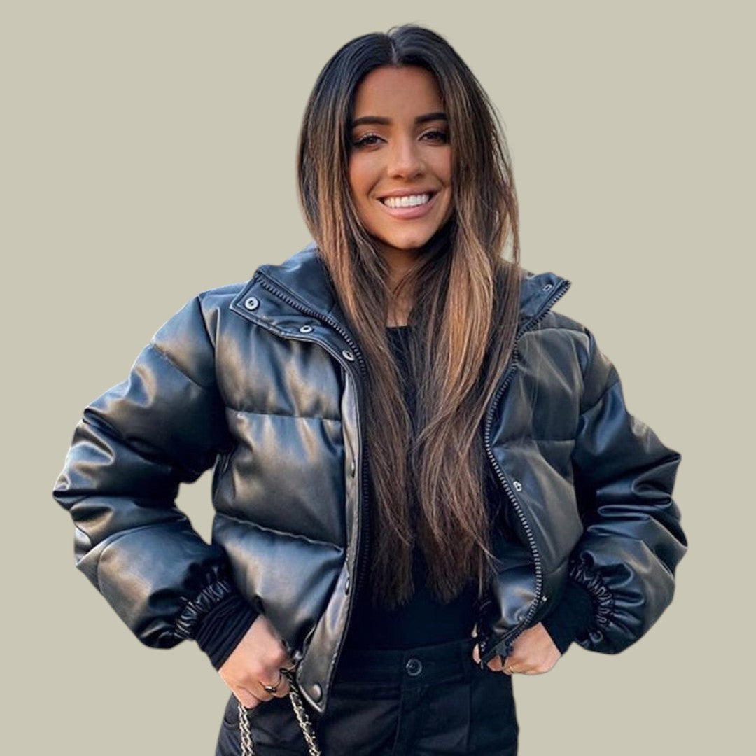 Womens Short Puffer Down Jacket