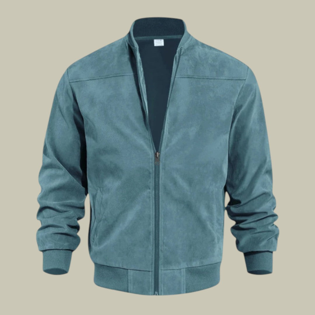 Mens Suede Jacket Autumn