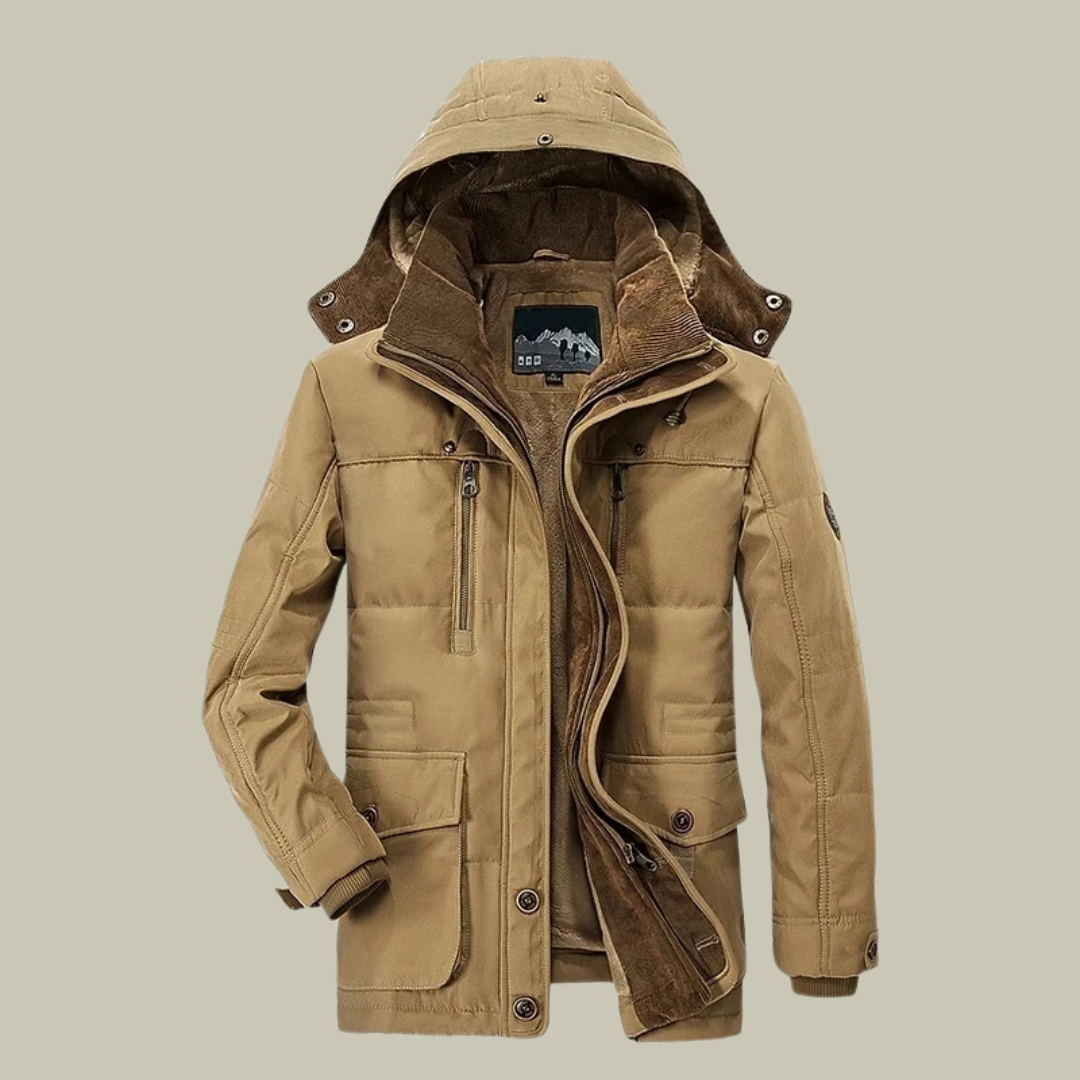 Lux & Classy  • Men's Hooded Casual Winter Parka