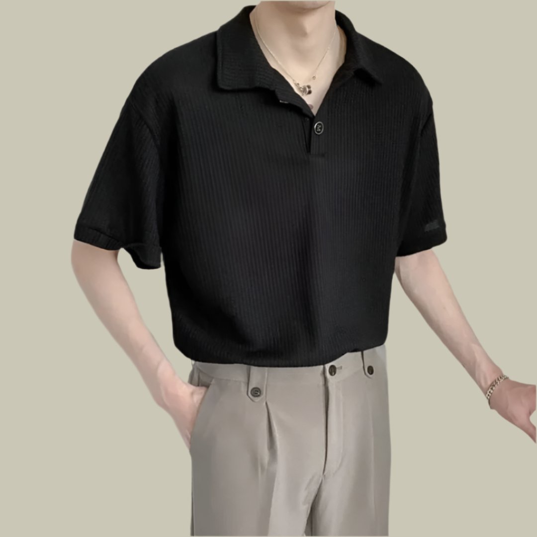 Casual Loose Polo Shirt