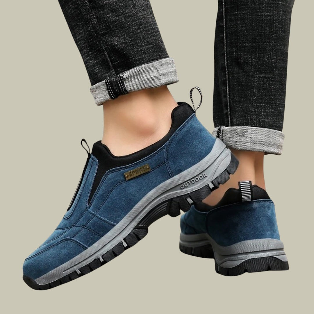 Mens Slip-On Walking Shoes