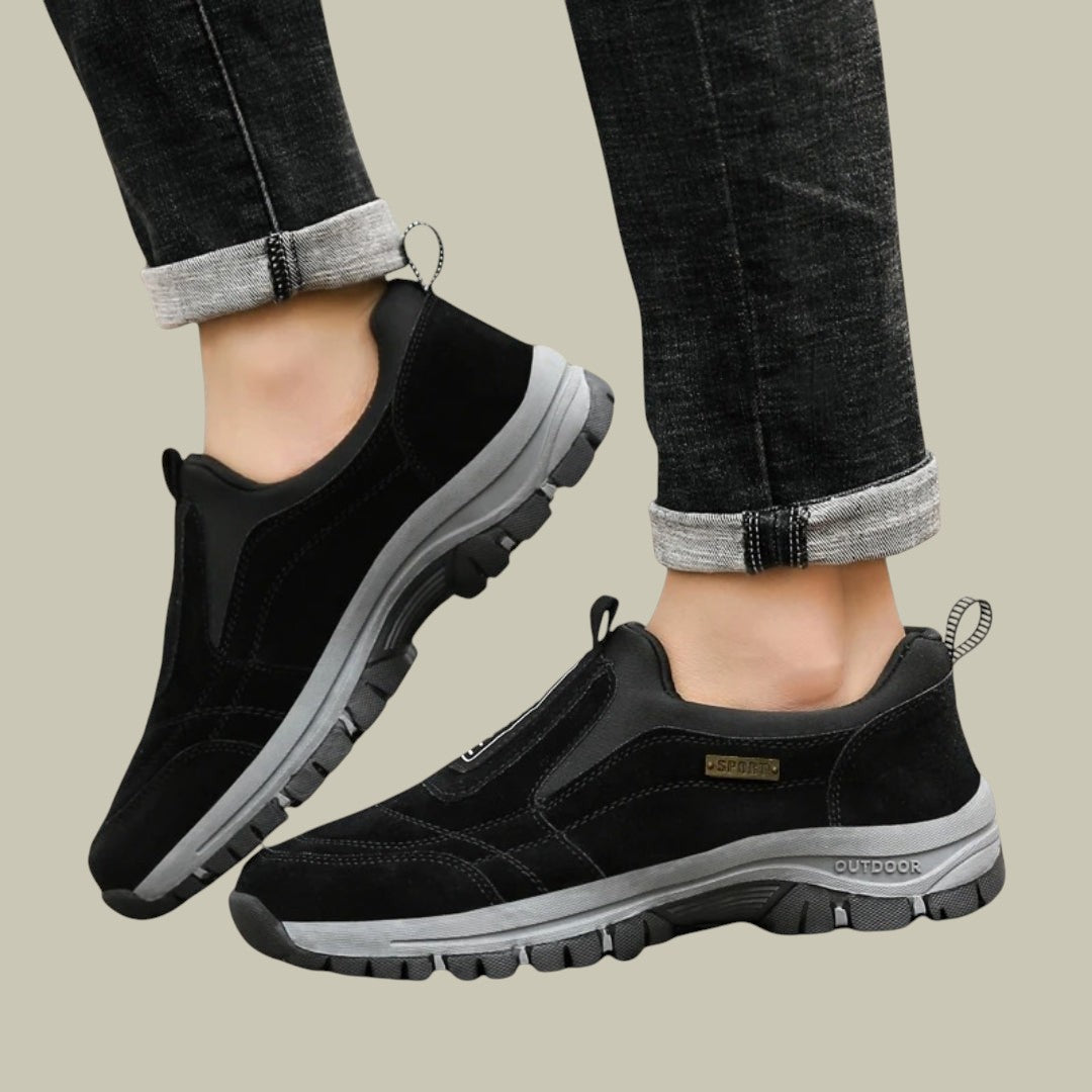 Mens Slip-On Walking Shoes