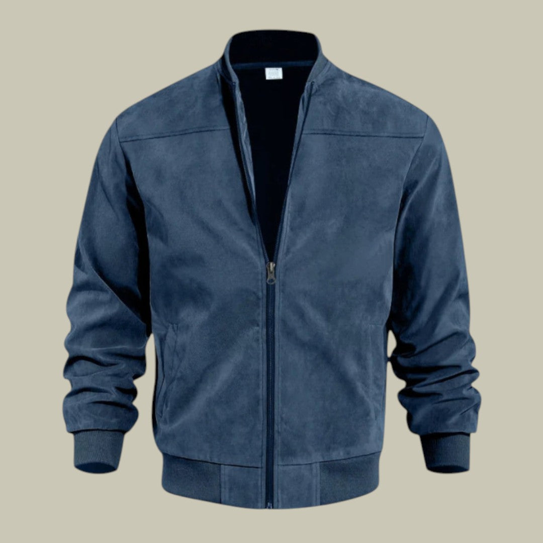 Mens Suede Jacket Autumn