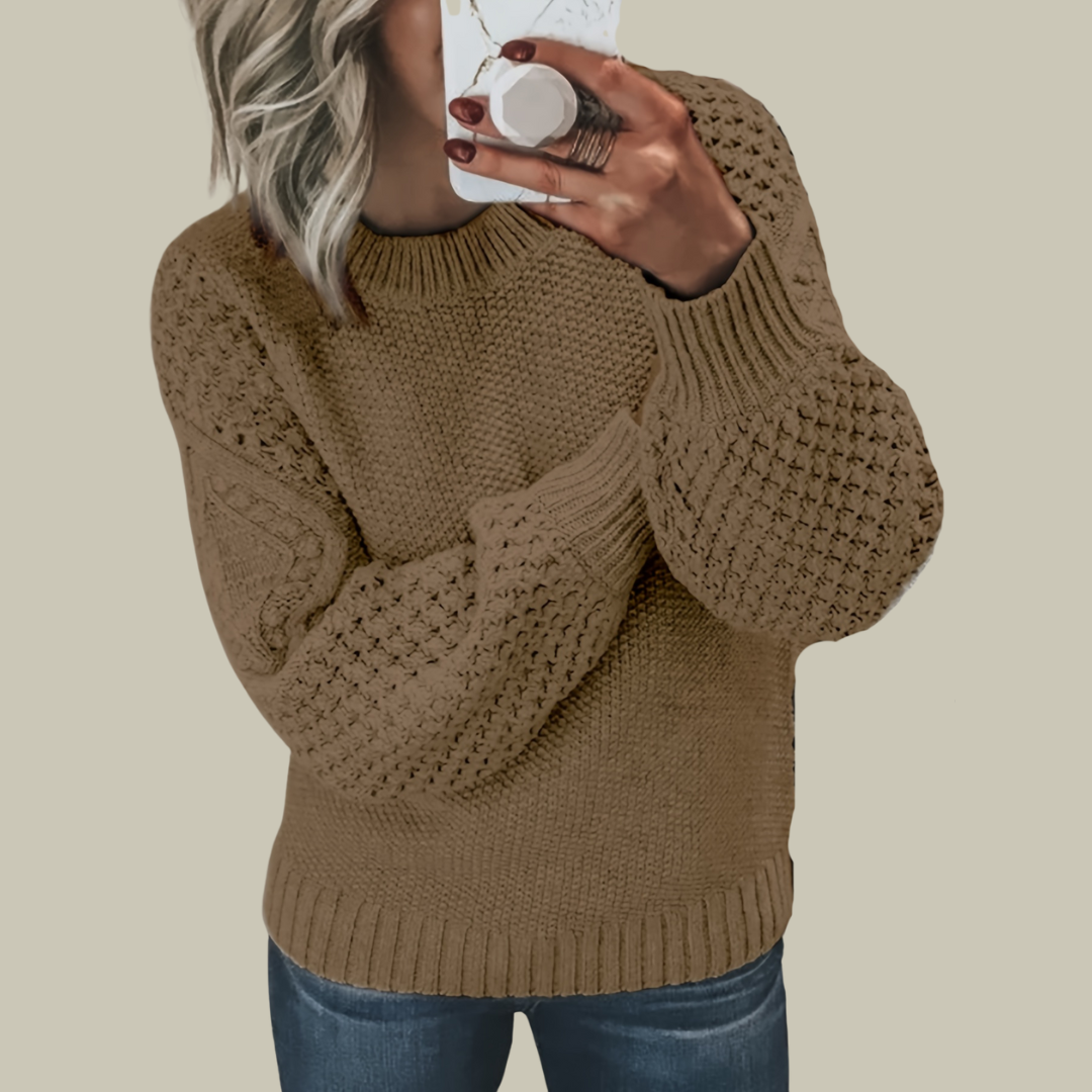 Lux & Classy • Oversized Knitted Sweater for Women