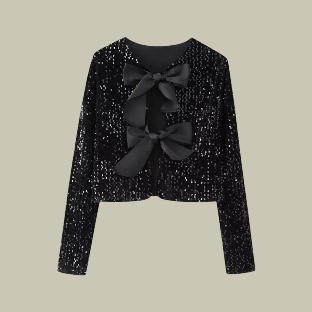 Womens Sequin Jumper