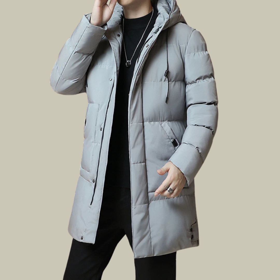 Lux & Classy • Men's Long Warm Padded Jacket