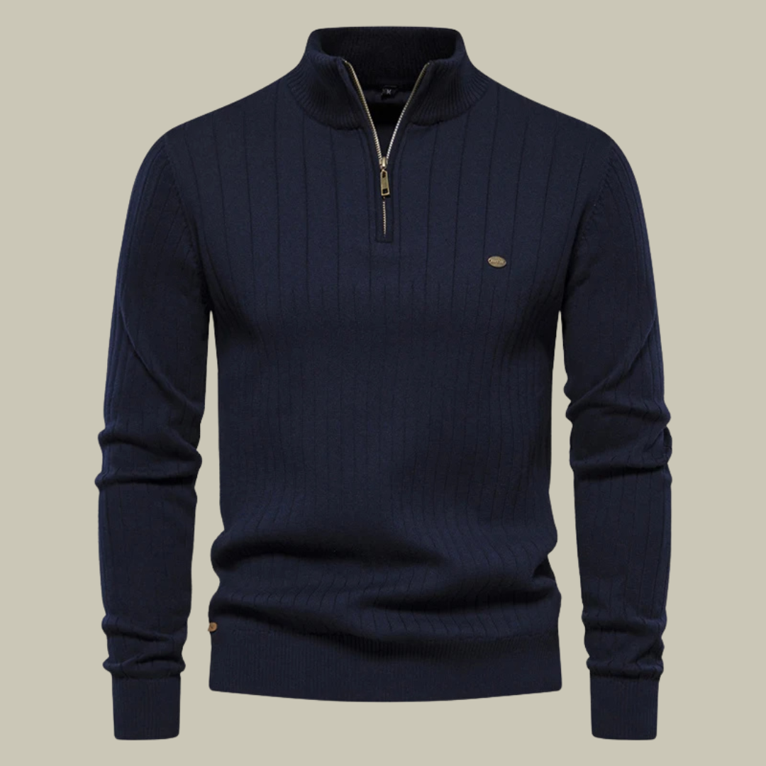 Lux & Classy  • Men's Half Zip Sweater